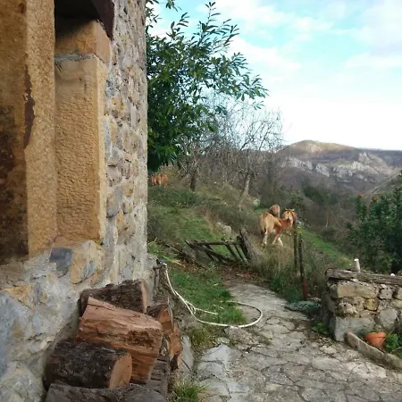 בית כפרי La Cabana Del Beyu Pen Amieva